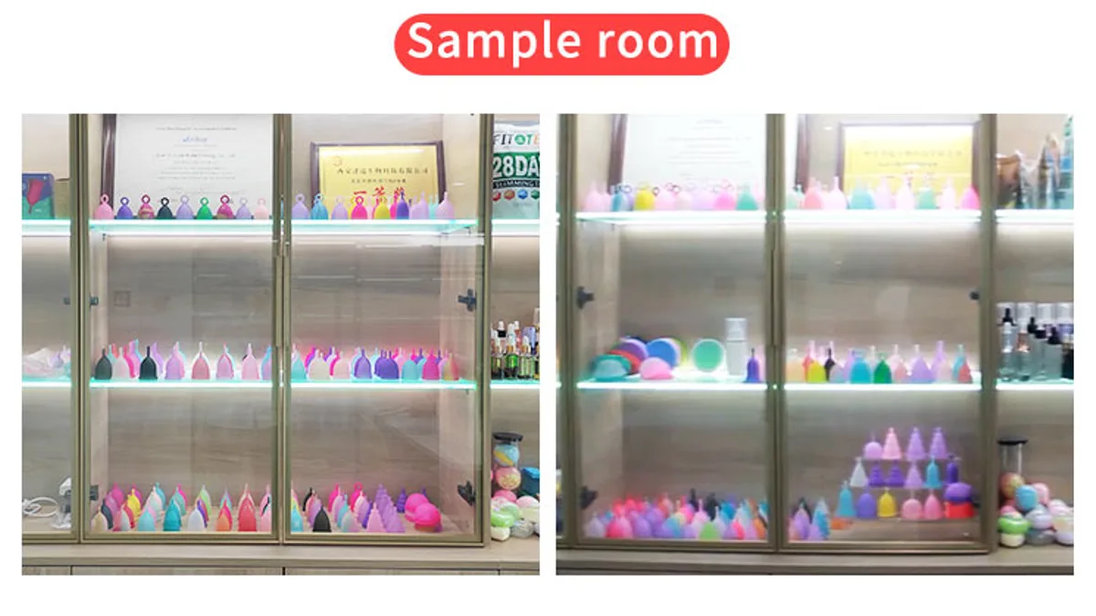Dance-profile menstrual cup for boutique zero-waste period care assortments