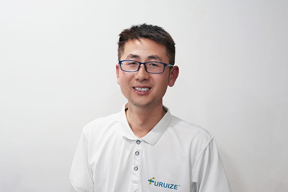 Shuai Sun, Logistics Manager at Furuize menstrual cup factory